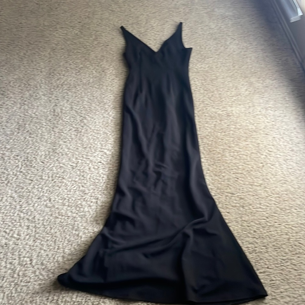 Black formal dress